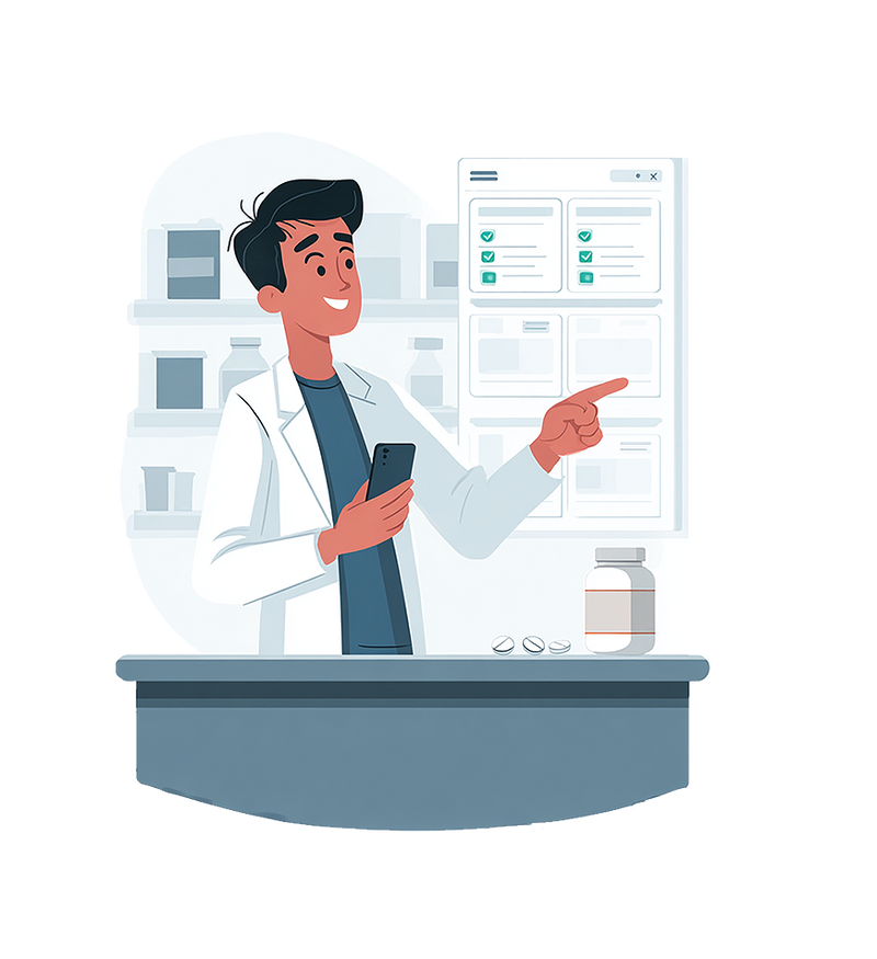 Clinically approved medication at your fingertips